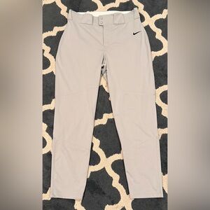 Nike XL Team Baseball Pants, Light Gray